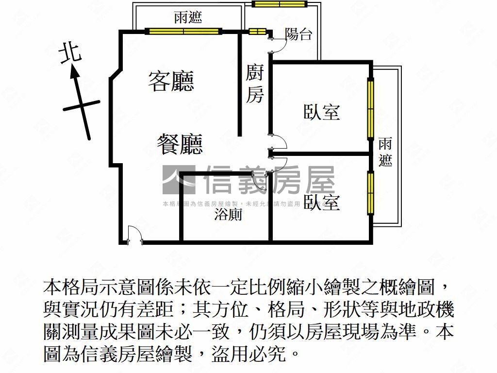 夢時代採光綠景兩房車位房屋室內格局與周邊環境