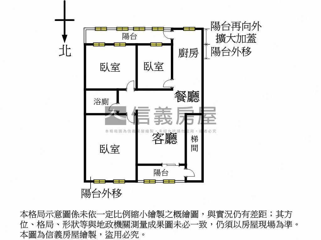 近捷運浪漫美屋房屋室內格局與周邊環境