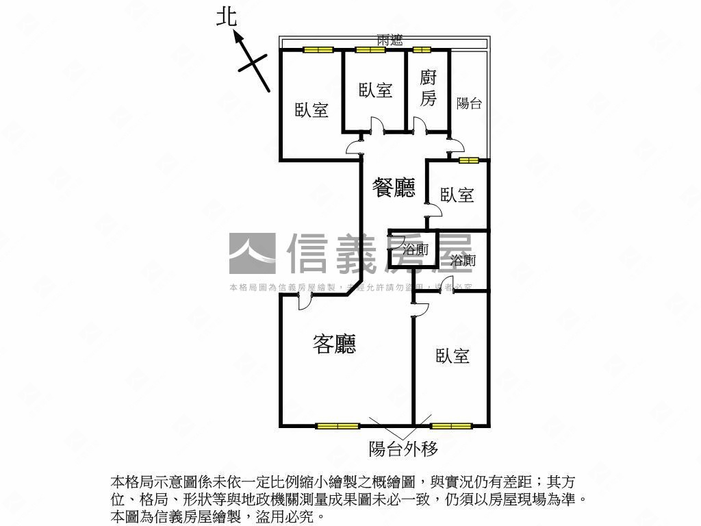 上城７期視野４房平車房屋室內格局與周邊環境