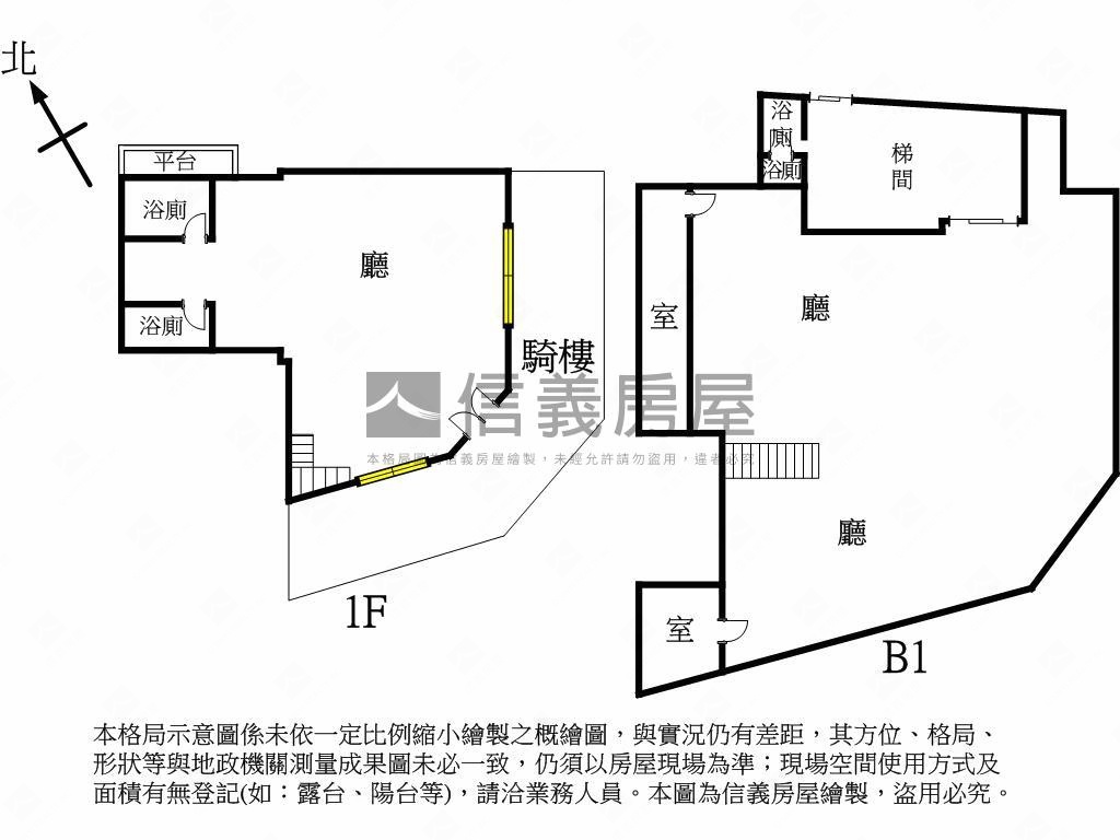 市中心商業最靚百坪金店面房屋室內格局與周邊環境