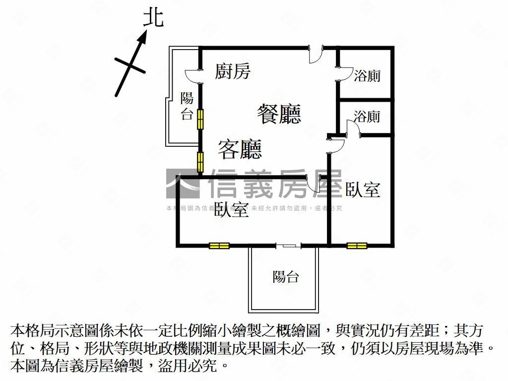 高醫雅緻大兩房平車房屋室內格局與周邊環境