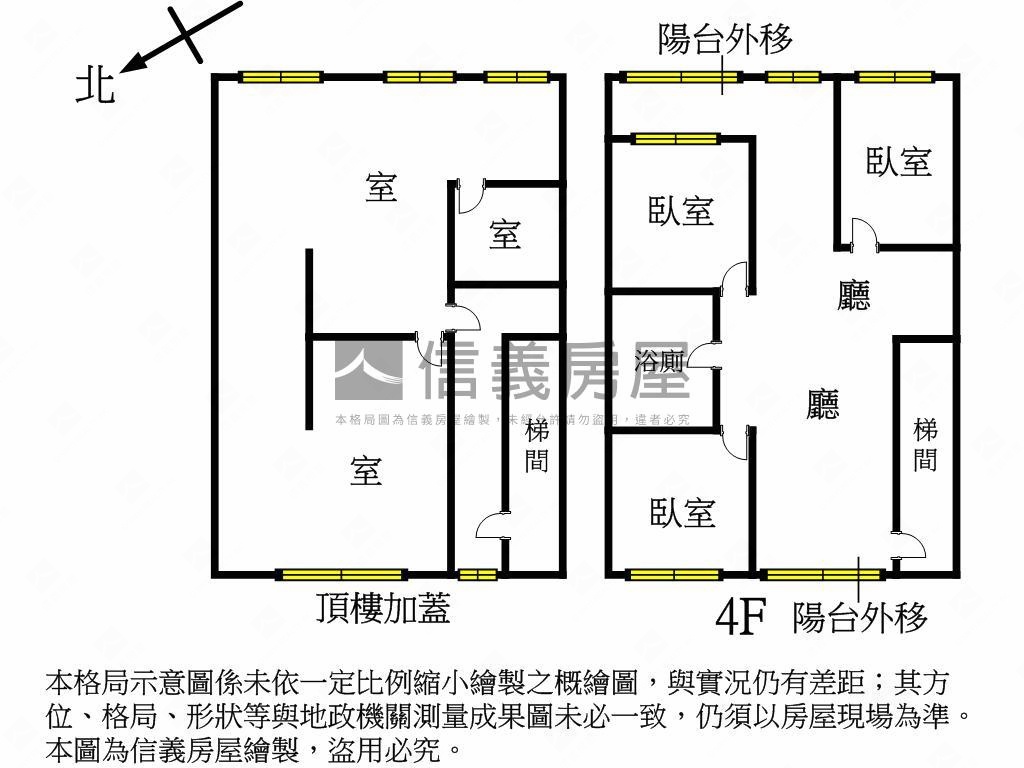 近醒吾自強六街公寓三房房屋室內格局與周邊環境