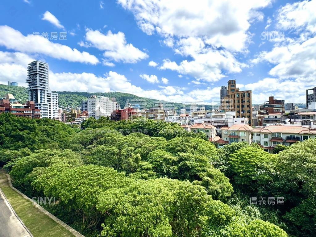 天母磺溪第一排綠景房屋室內格局與周邊環境
