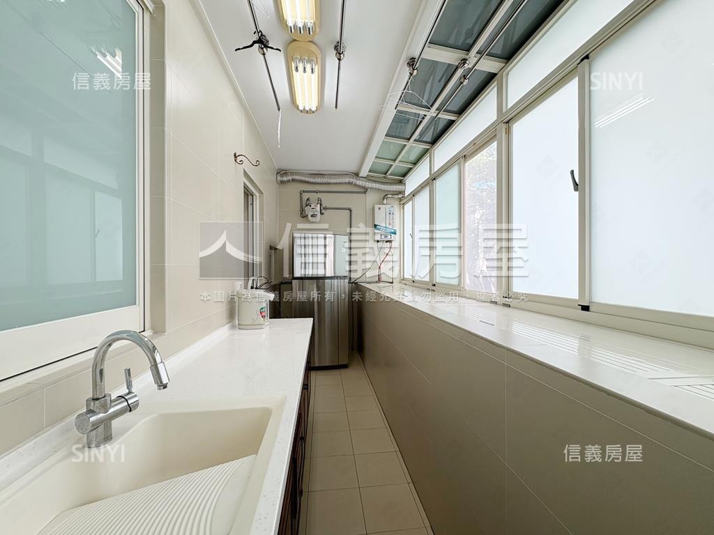 天母磺溪第一排綠景房屋室內格局與周邊環境