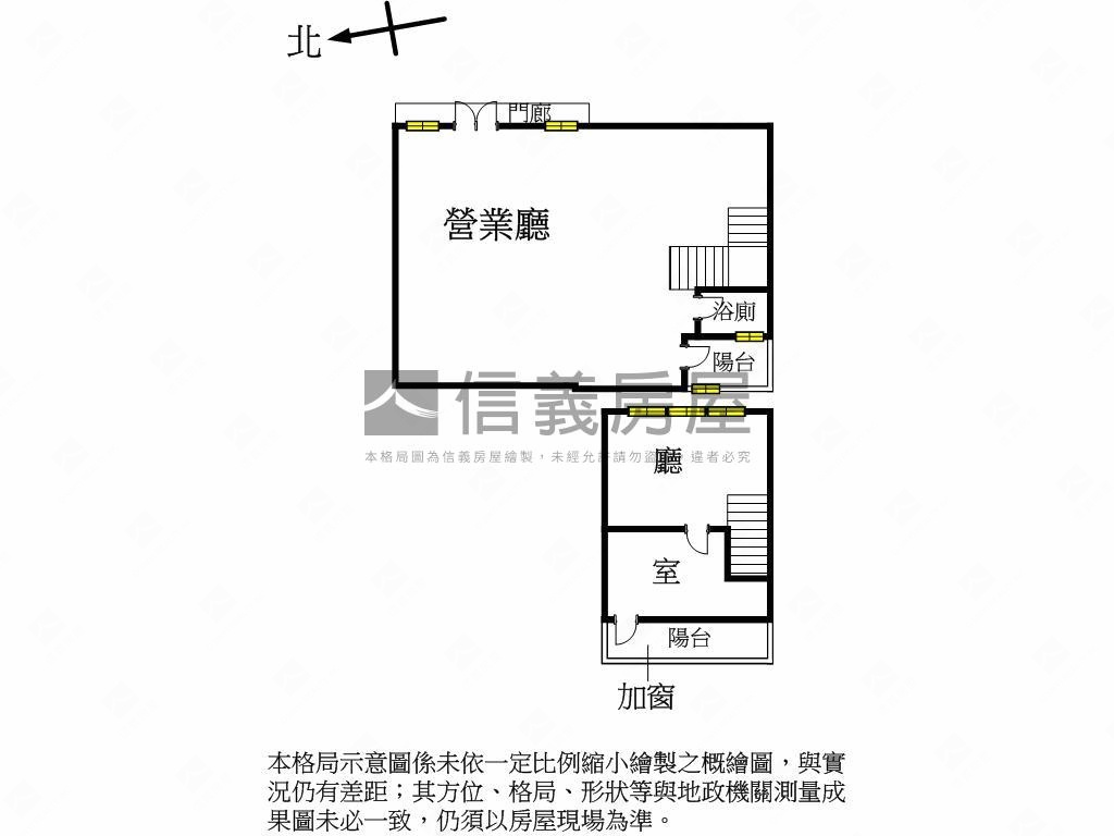 大面寬質感雙平車店面房屋室內格局與周邊環境
