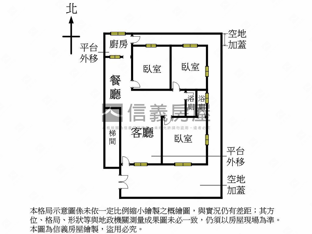 賴厝太原路綠園道一樓公寓房屋室內格局與周邊環境