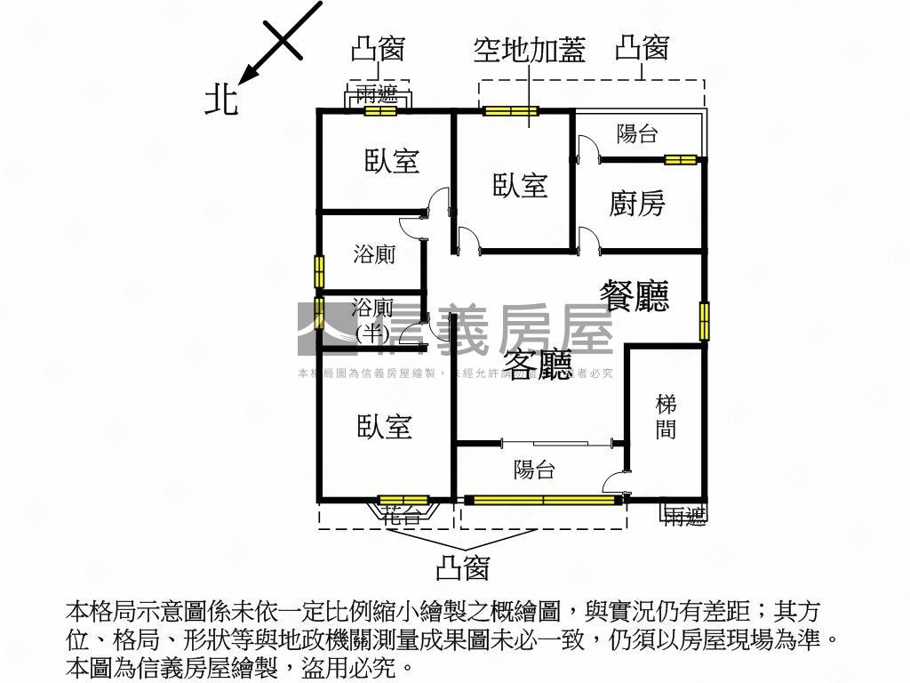 捷運總站免爬高二樓房屋室內格局與周邊環境