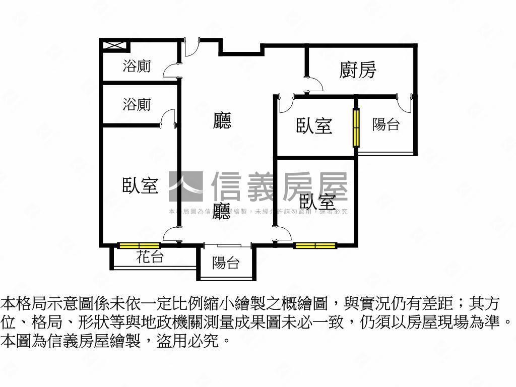 三房高樓青蔦Ｂ３車位房屋室內格局與周邊環境