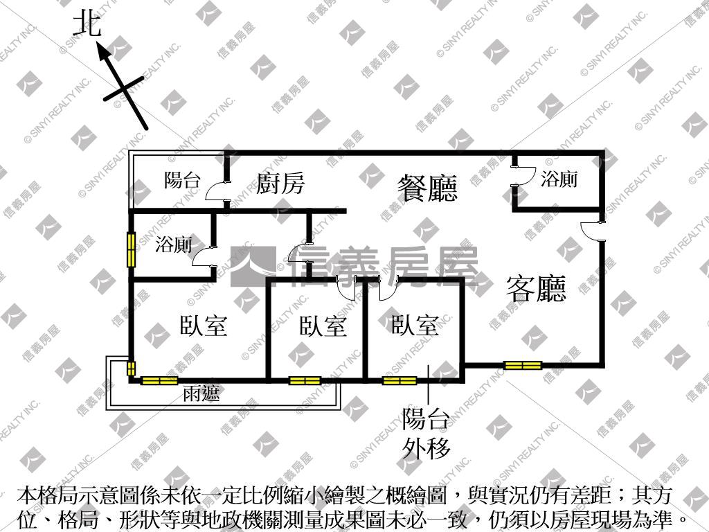 【七期】交響曲三房平車房屋室內格局與周邊環境