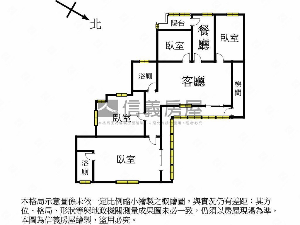翡翠公寓四房房屋室內格局與周邊環境