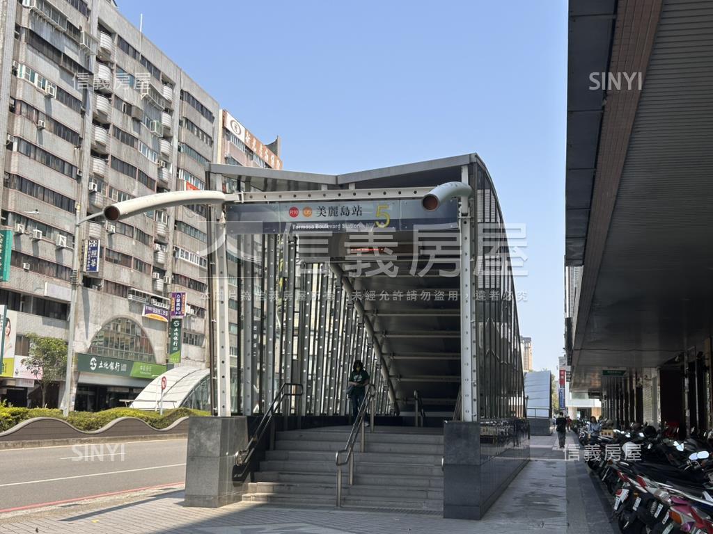 美麗島捷運站前路後巷透店房屋室內格局與周邊環境