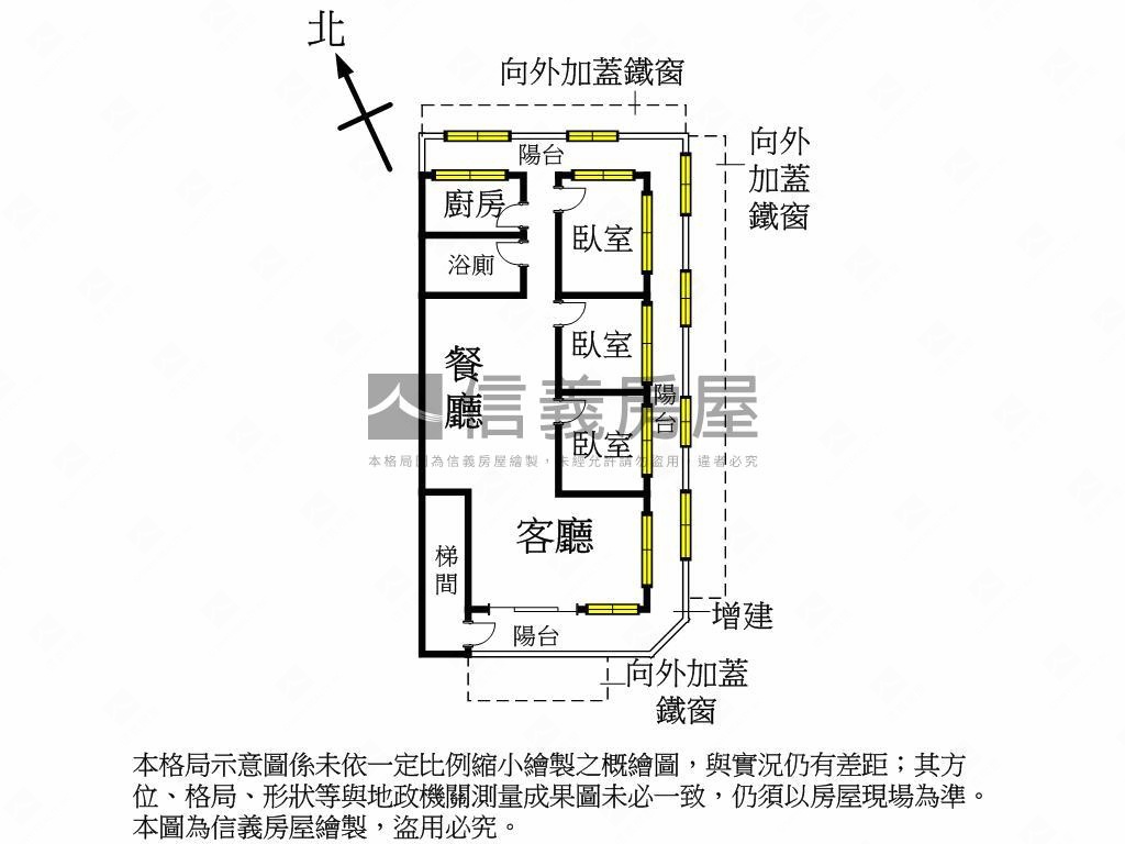 低總價捷運學區靜謐起家厝房屋室內格局與周邊環境