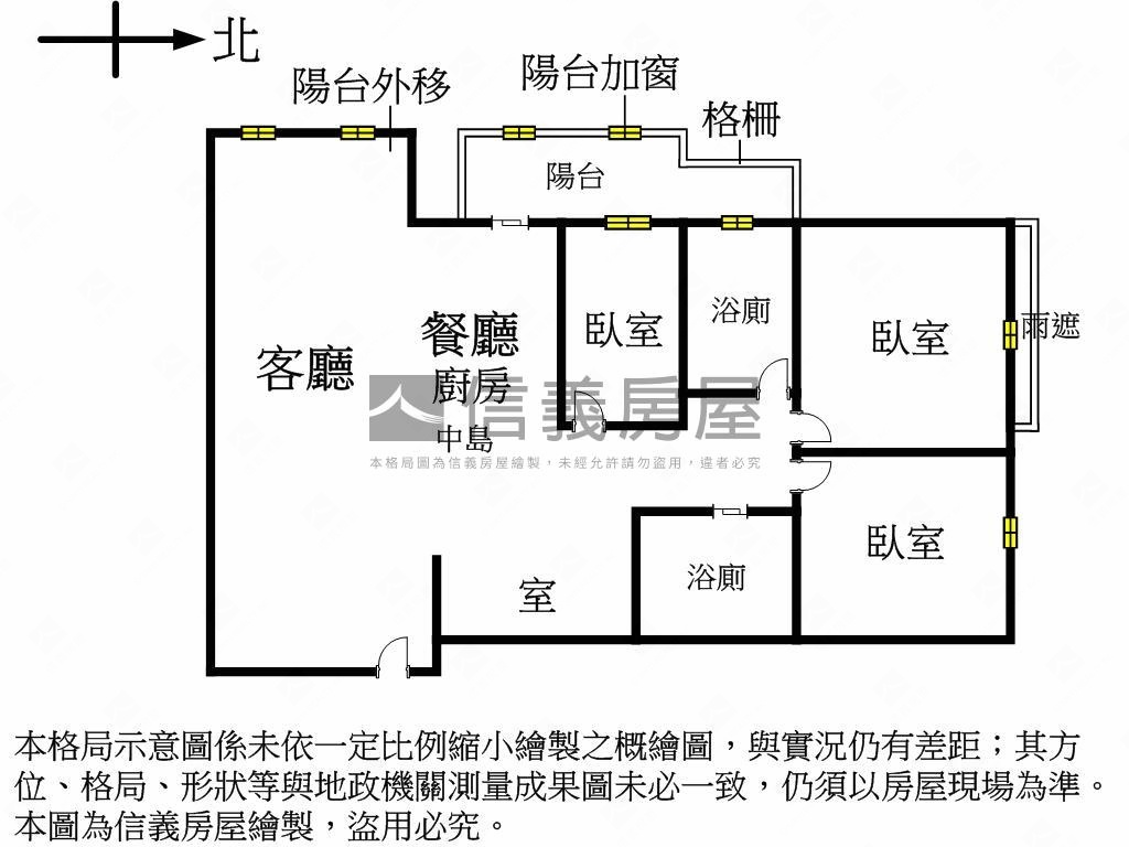 新案全友敦南３房平車視野房屋室內格局與周邊環境