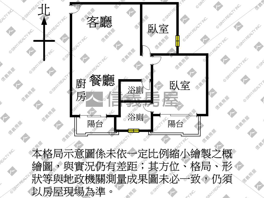 觀音裝潢兩房雙衛浴房屋室內格局與周邊環境