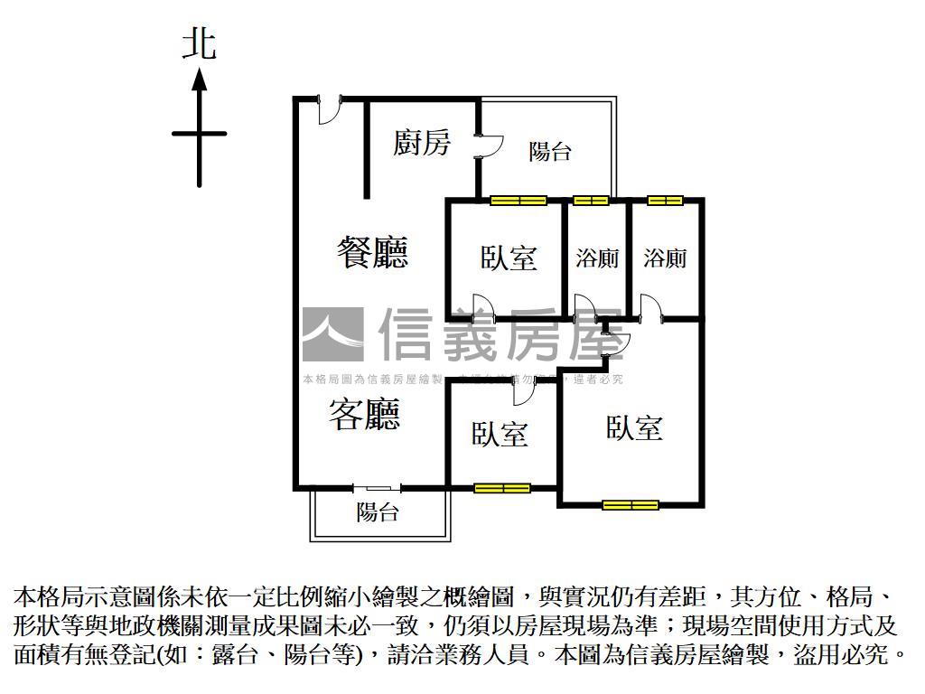 登陽裝潢三房雙車位房屋室內格局與周邊環境