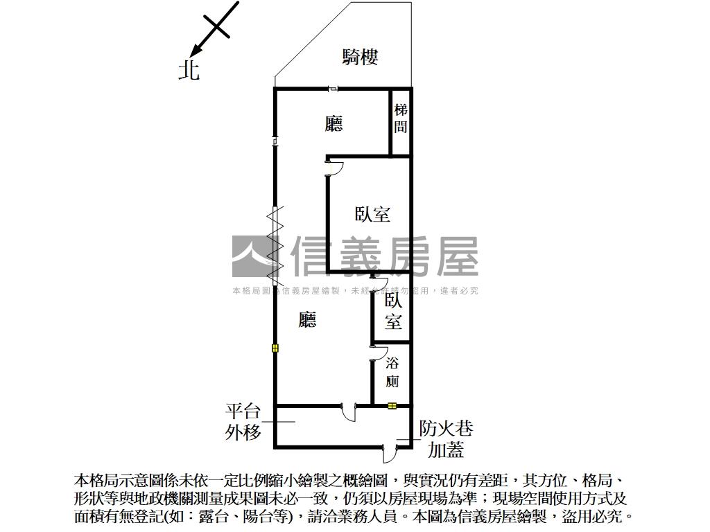 大安區臥龍街精華邊間店住房屋室內格局與周邊環境