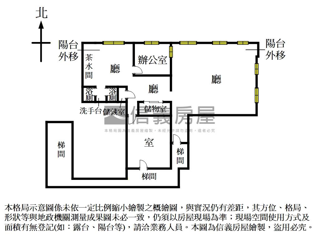捷運中和站‧黃金幹線辦公房屋室內格局與周邊環境