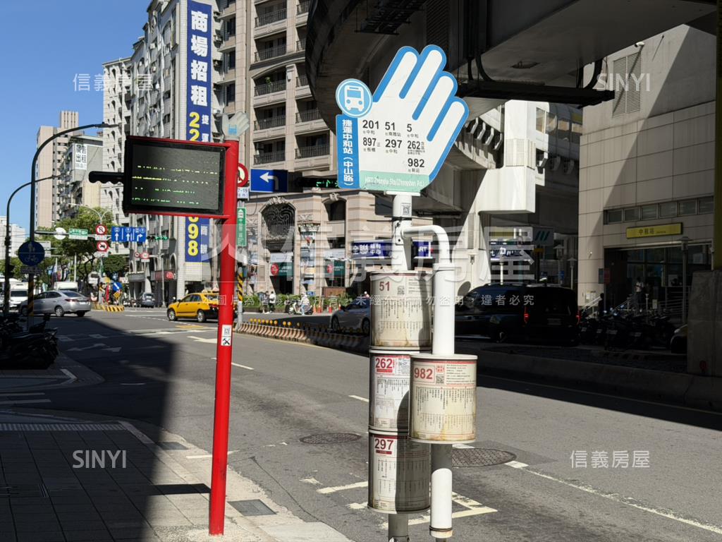 捷運中和站‧黃金幹線辦公房屋室內格局與周邊環境