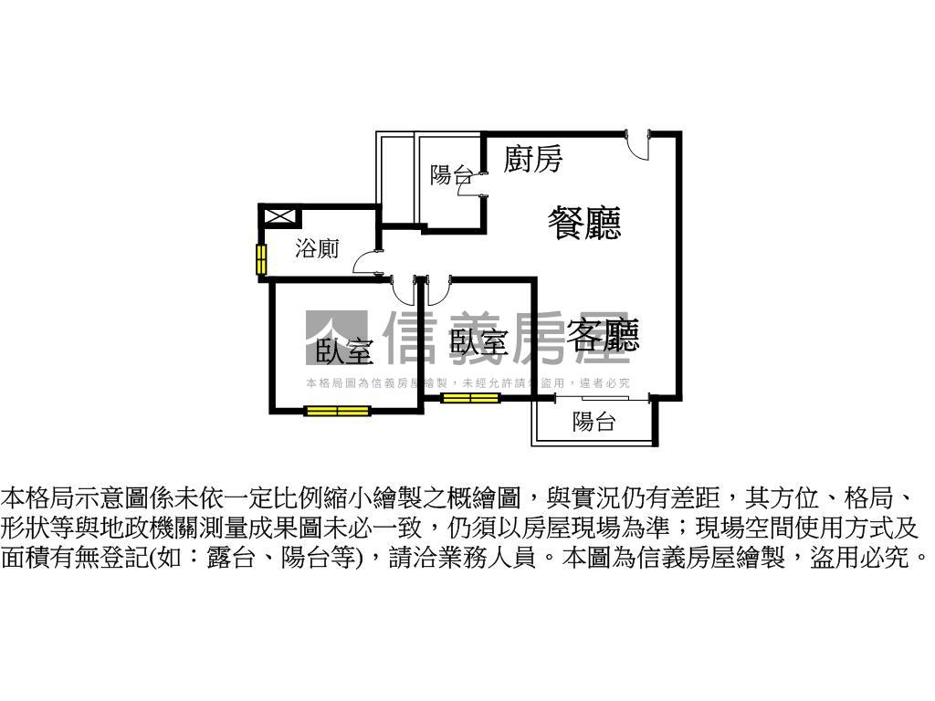 北屯機捷大城光年兩房房屋室內格局與周邊環境