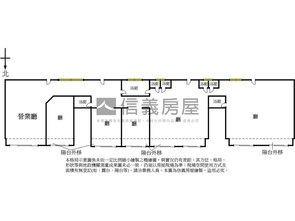 大面寬約４２米純一樓店面房屋室內格局與周邊環境