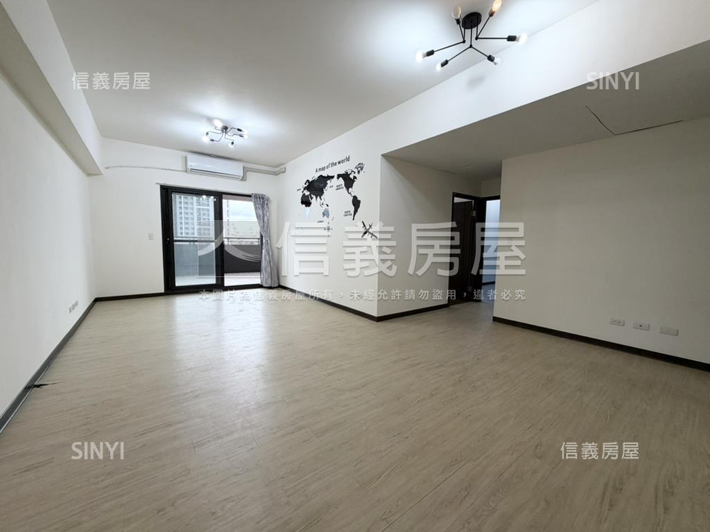 信義專任遠雄三房平車露臺房屋室內格局與周邊環境