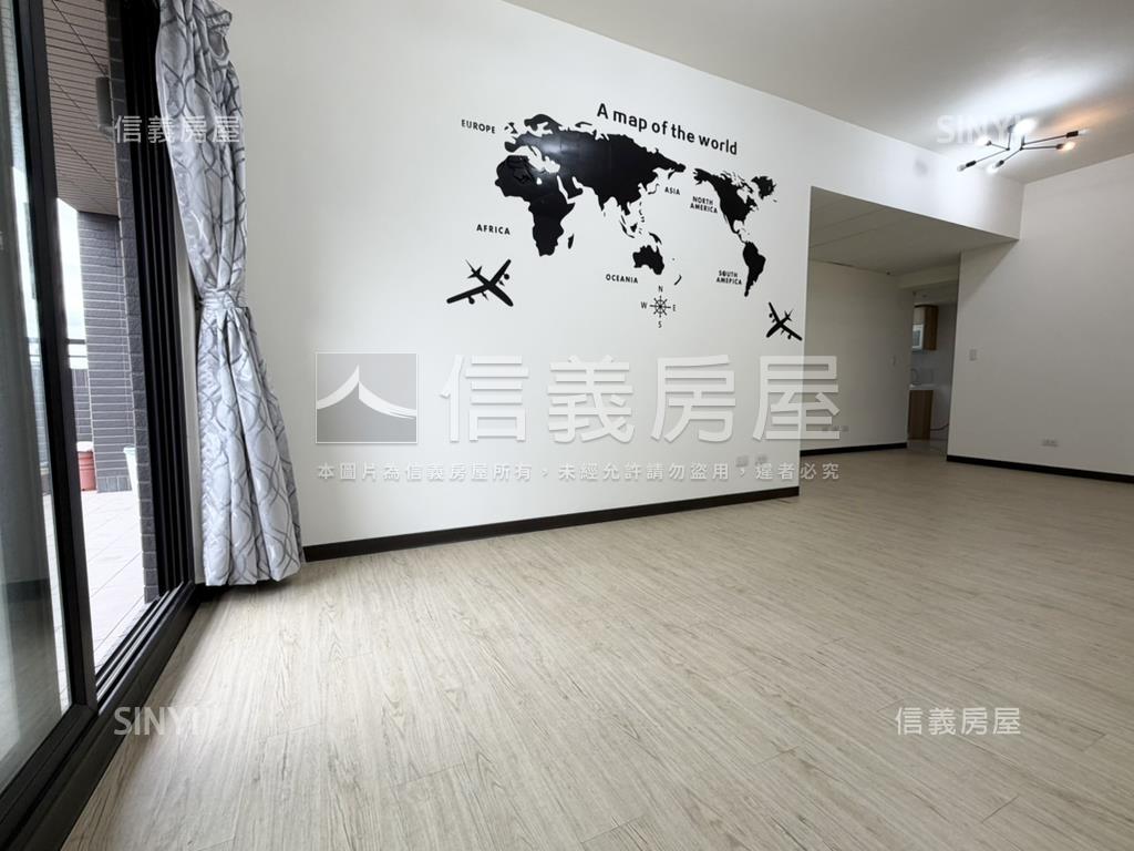 信義專任遠雄三房平車露臺房屋室內格局與周邊環境