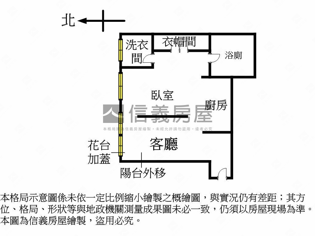信義美景高樓房屋室內格局與周邊環境