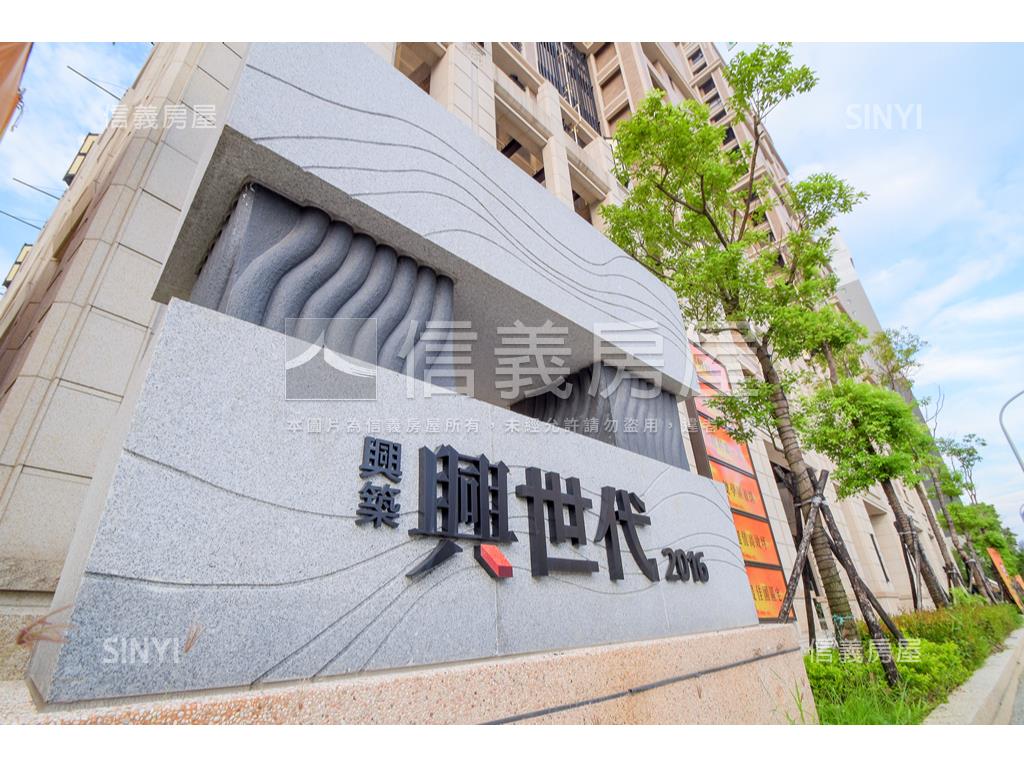興世代朝外採光兩房房屋室內格局與周邊環境