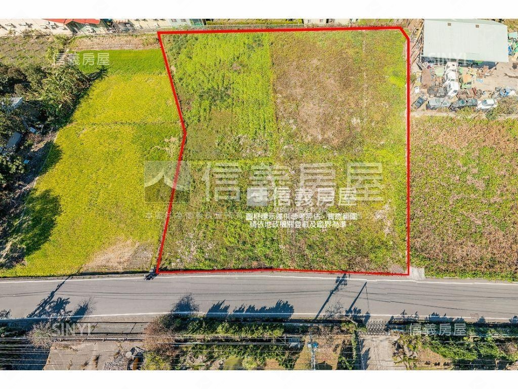 苗栗銅鑼朝南方正臨路土地房屋室內格局與周邊環境