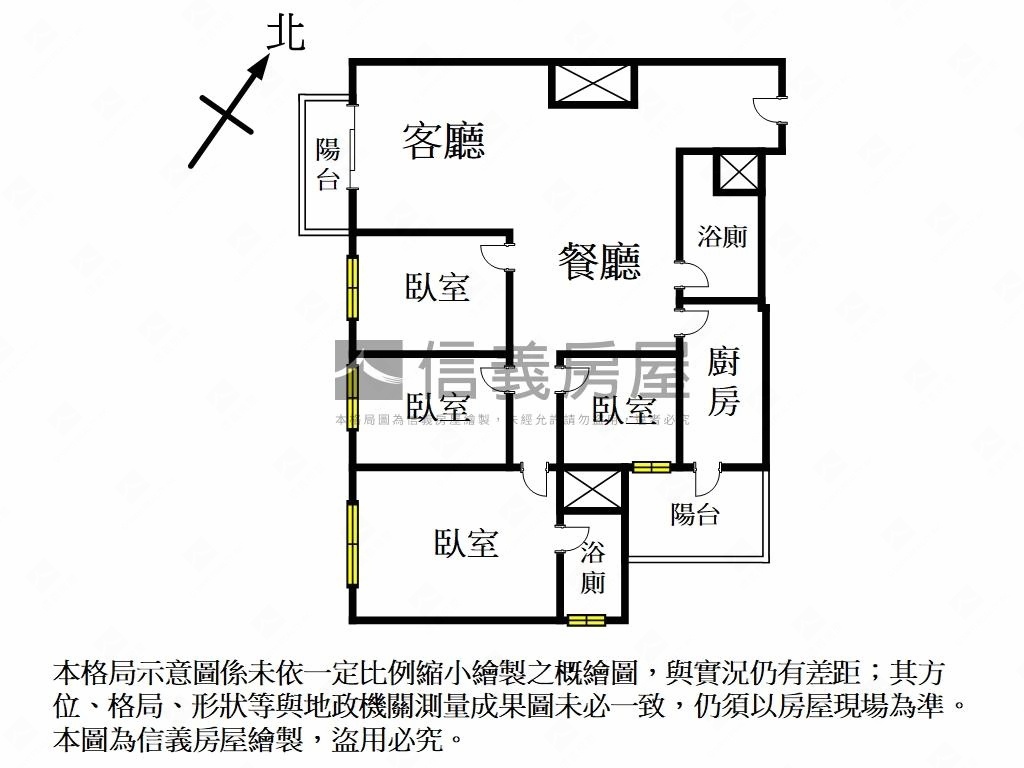 發樓ＭＥ大四房採光景觀房房屋室內格局與周邊環境