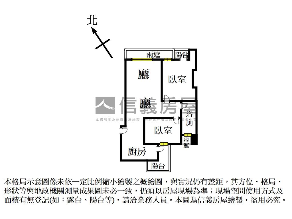 東方晶采✨捷運２房車位房屋室內格局與周邊環境