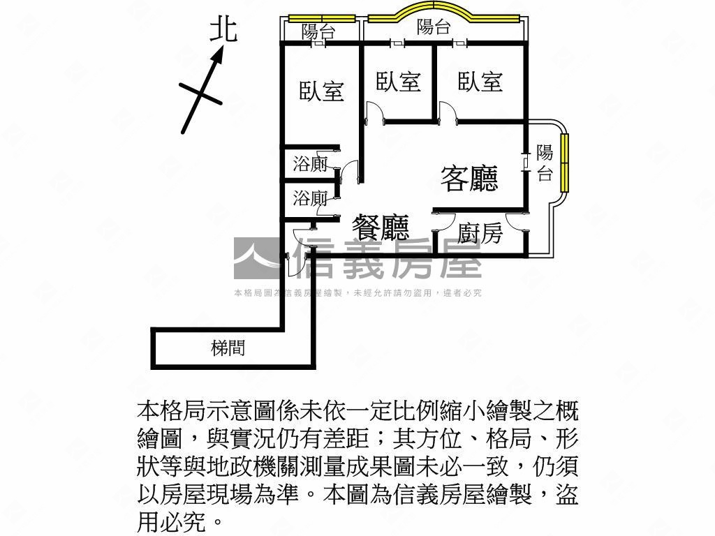 福氣大慶蓮莊美三房房屋室內格局與周邊環境