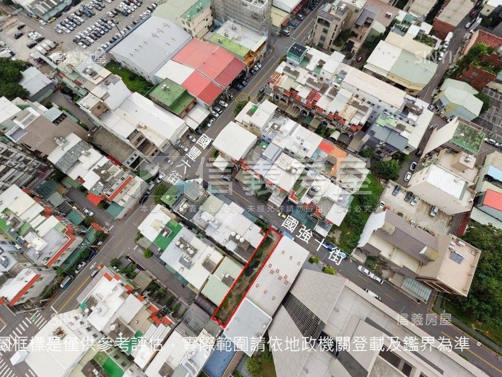 龍安戶政旁國強十街土地房屋室內格局與周邊環境