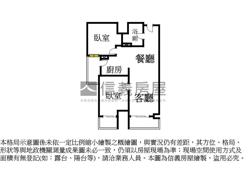 豐采５２０＿１３Ｆ房屋室內格局與周邊環境