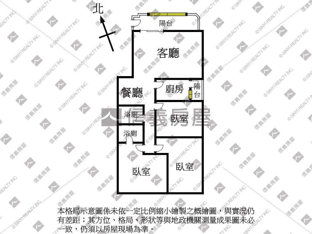 覺民大順輕軌明亮三房美寓房屋室內格局與周邊環境