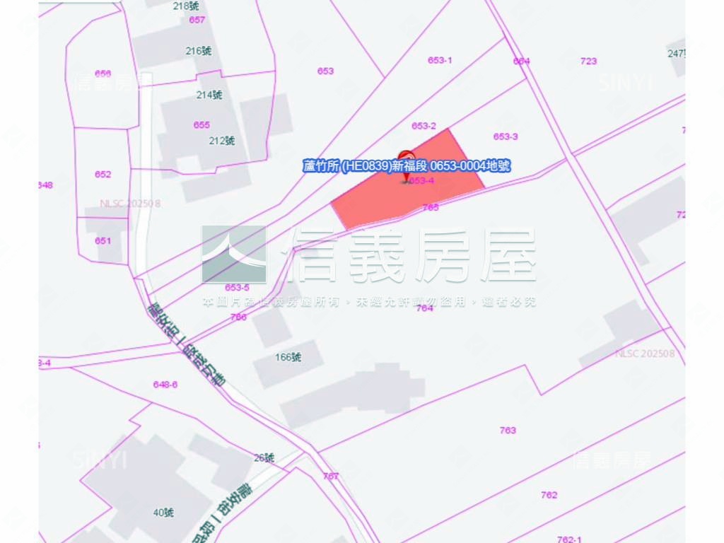 近文新街新福段土地２房屋室內格局與周邊環境