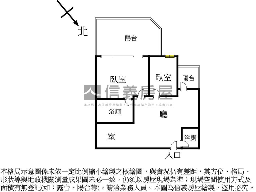 銳揚新樂活２＋１充電平車房屋室內格局與周邊環境