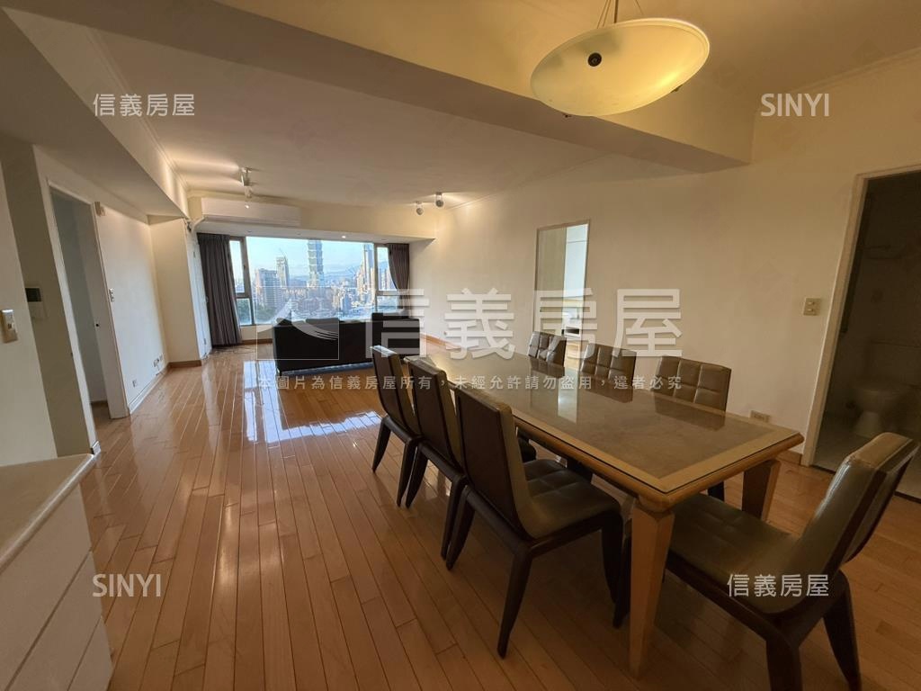 台北１０１豪華景觀大戶房屋室內格局與周邊環境