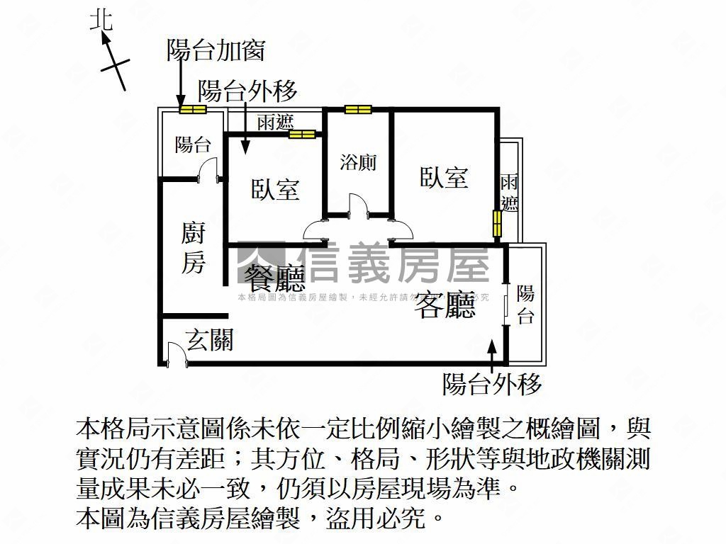 竹北河岸大河戀房屋室內格局與周邊環境
