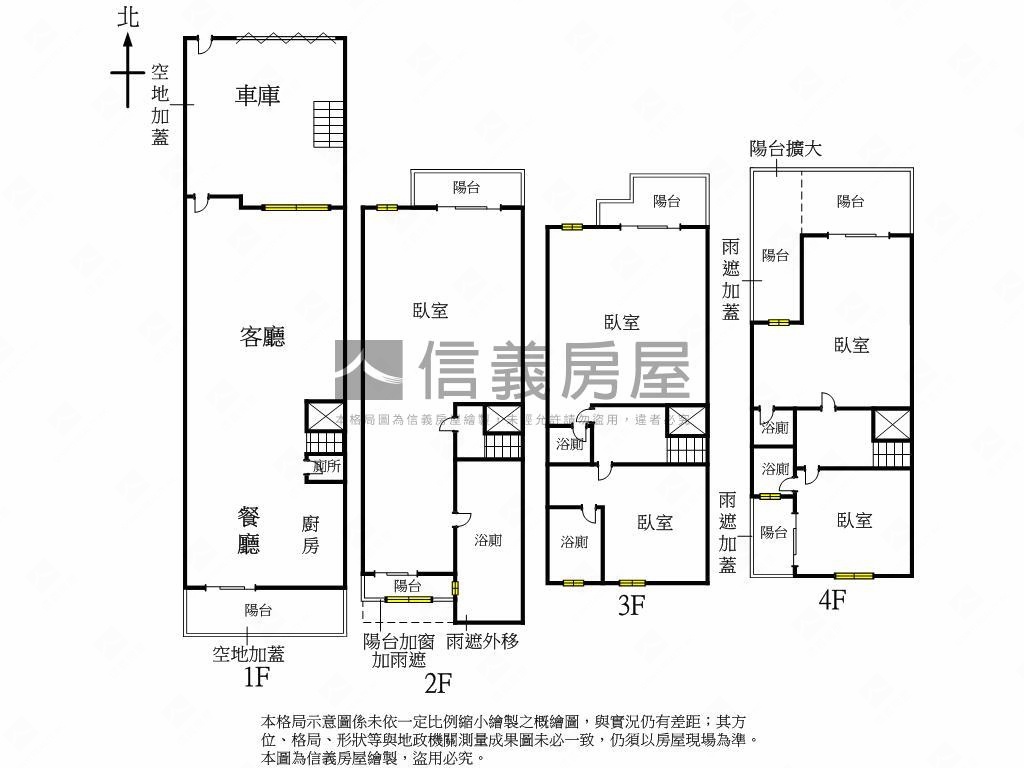 面寬大地坪五套房雙車墅房屋室內格局與周邊環境