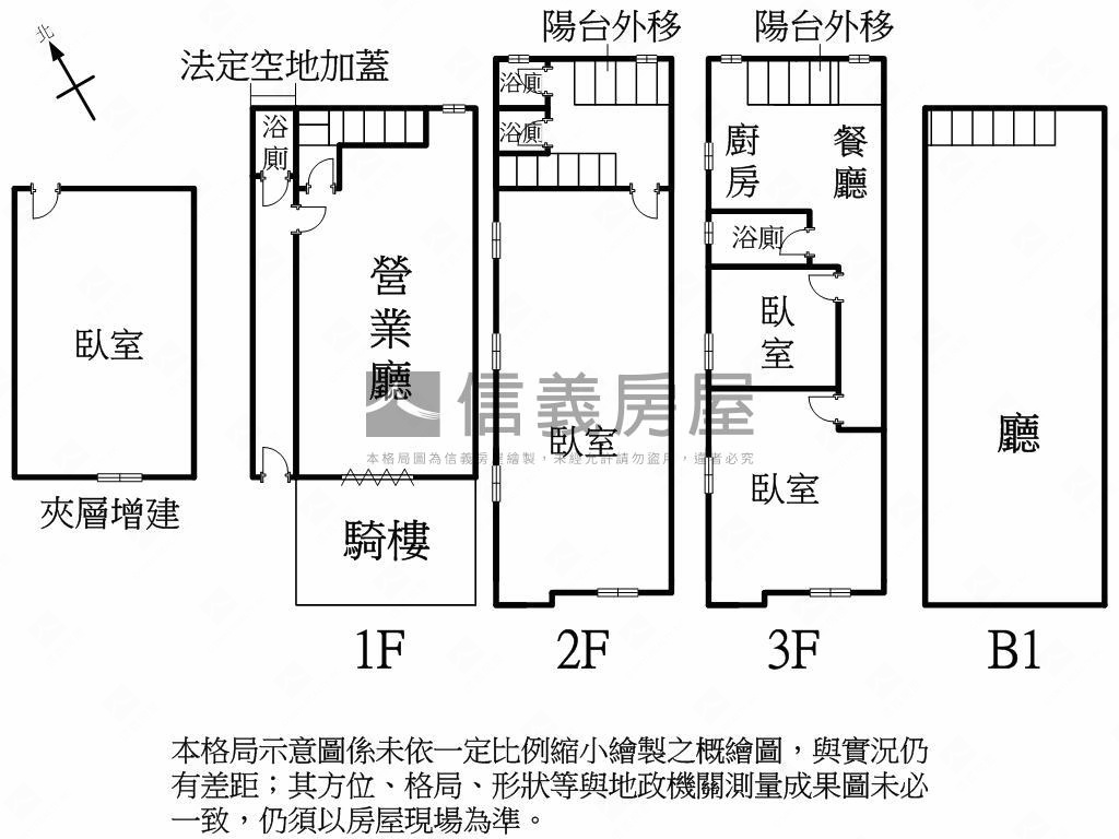 河堤稀有大坪數店住房屋室內格局與周邊環境