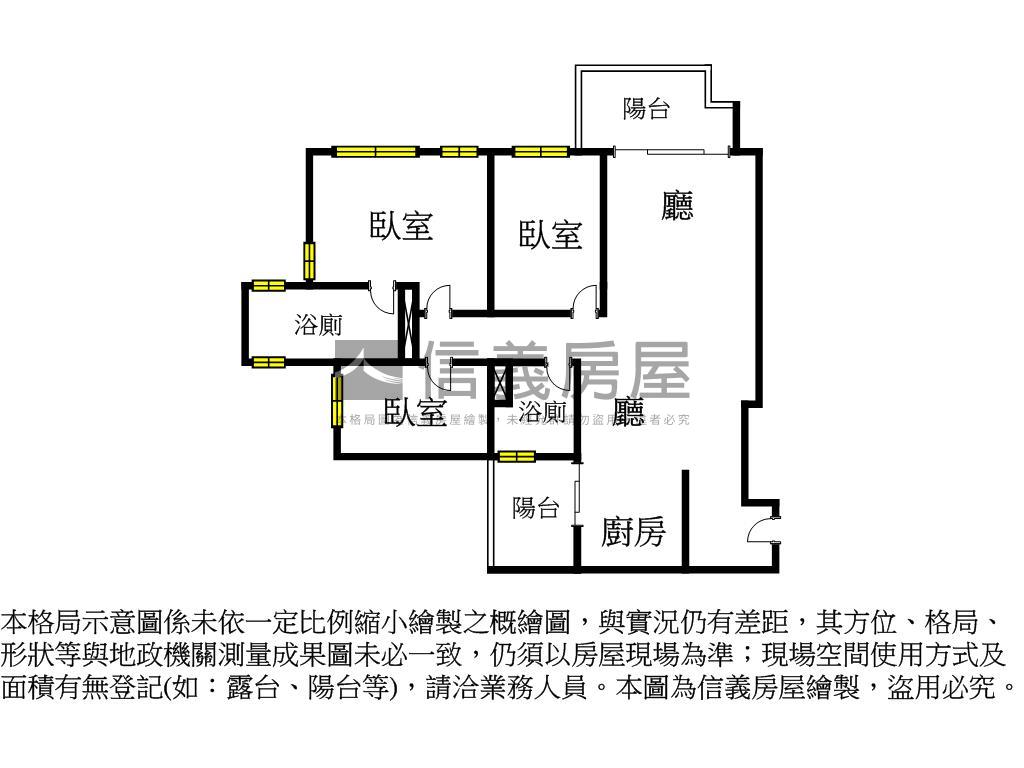 出價就談｜宗大大三房平車房屋室內格局與周邊環境