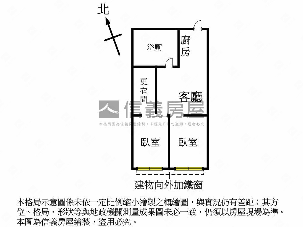 近雙連站兩房一廳大衛浴房屋室內格局與周邊環境