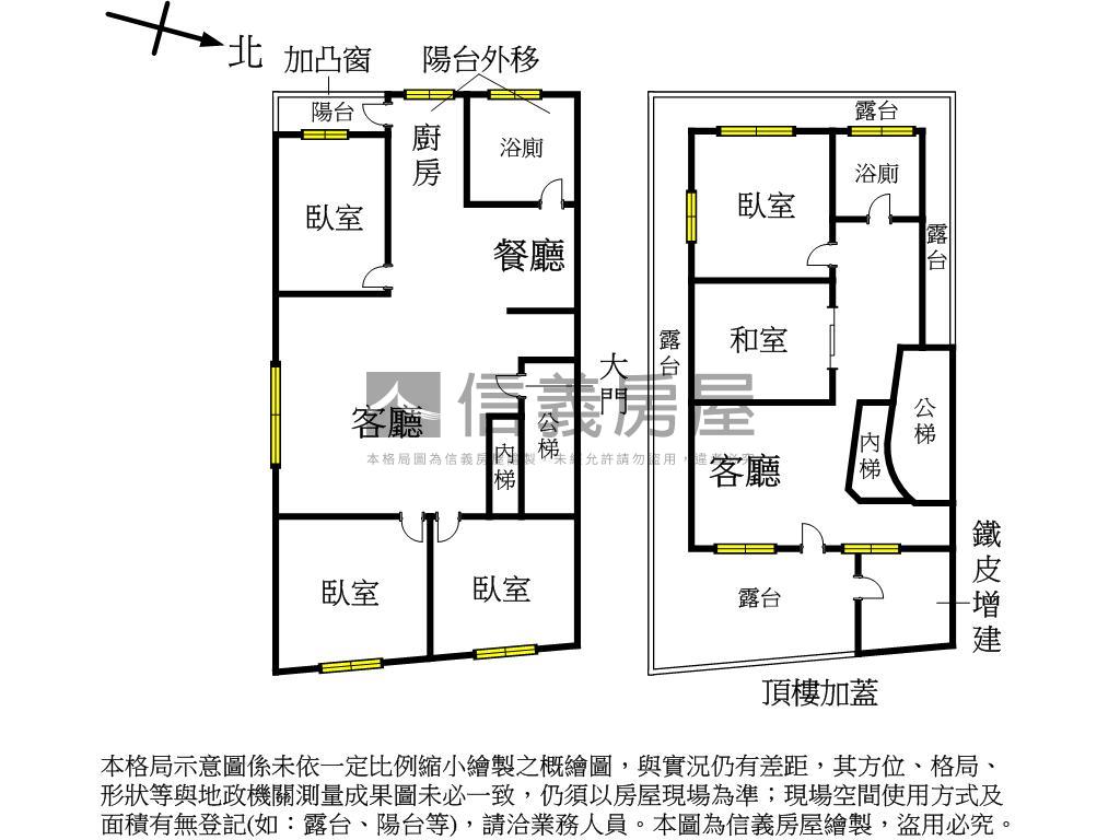 城市之上稀有美寓房屋室內格局與周邊環境