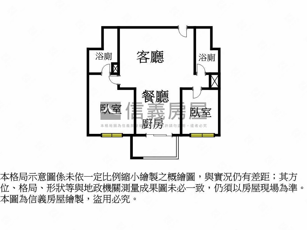 聯悦馨Ｂ５棟１９樓房屋室內格局與周邊環境
