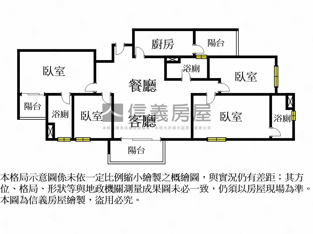 富宇德川房屋室內格局與周邊環境