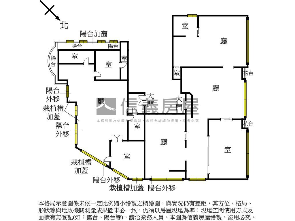 【信義】世貿高樓景觀純辦房屋室內格局與周邊環境