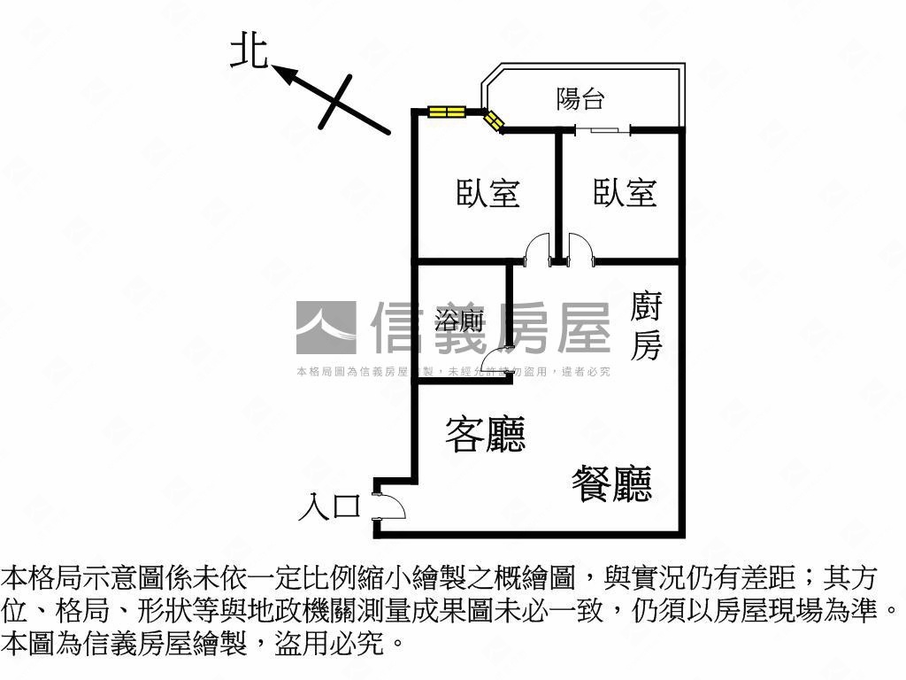 浪漫貴族景觀２房房屋室內格局與周邊環境