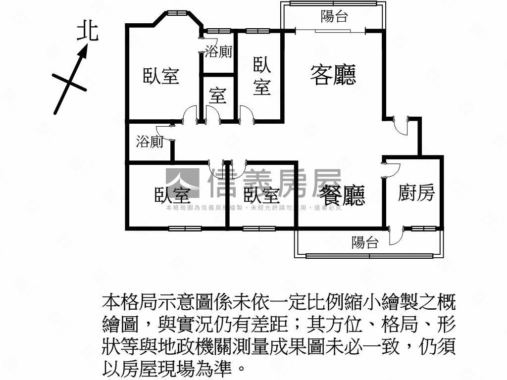 貿商新城．綠意生活四房房屋室內格局與周邊環境