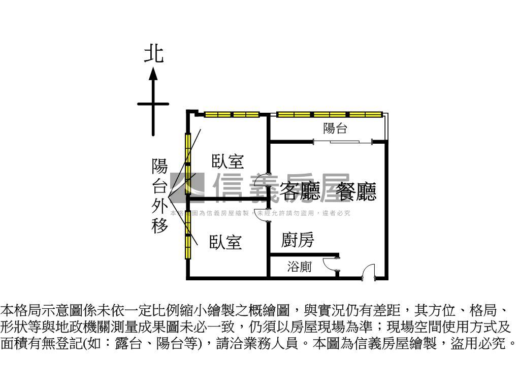 近中山★稀有兩房坡平車房屋室內格局與周邊環境